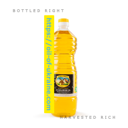 TOP quality Ukrainian Pressed Sunflower Oil 1L PET Bottle