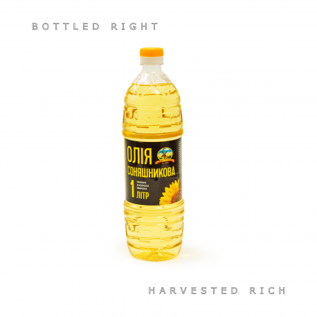 Refined sunflower oil 1ltr